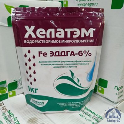Удобрение ХЕЛАТЭМ Fe 6 Fe EDDHA (ЭДДГА) 6 % купить в Армавире