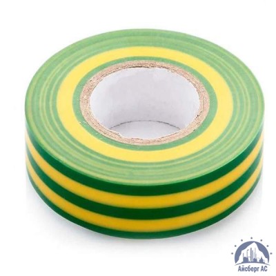 Лента изоляционная ПВХ (Авалон) 15 мм жёлто-зелёная купить в Армавире