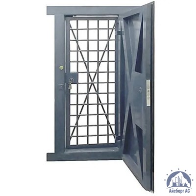 Дверь решётчатая металлическая 900х2100 мм купить в Армавире