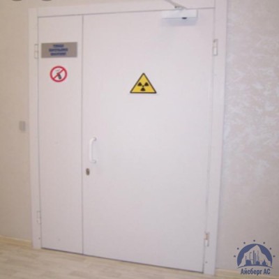 Рентгенозащитная алюминиевая дверь 1070х2080-1 мм купить в Армавире